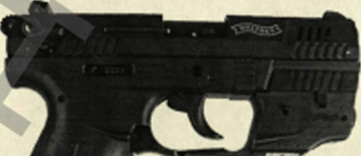 2.1.1.1. Пистолет Р22Т «Walther» калибра 10х22Т (пистолет «Вальтер», рис. 2.1) с возможностью стрельбы патронами травматического действия 10х22Т (ПТД-1) с ЭС (резиновой пулей).