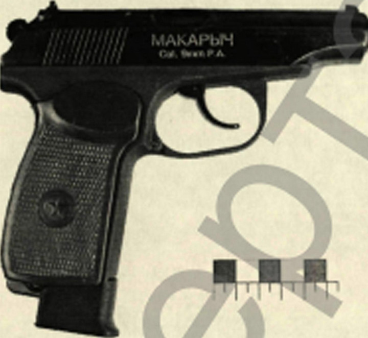 Рис. 2.3. Пистолет ИЖ-79-9Т «Макарыч».